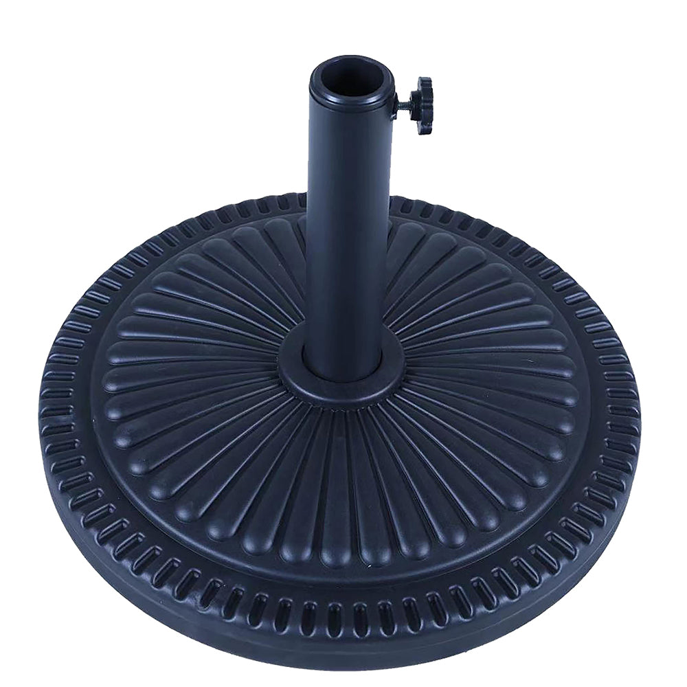 Patio Umbrella Base Stand Solid Weight - 15Kg Round