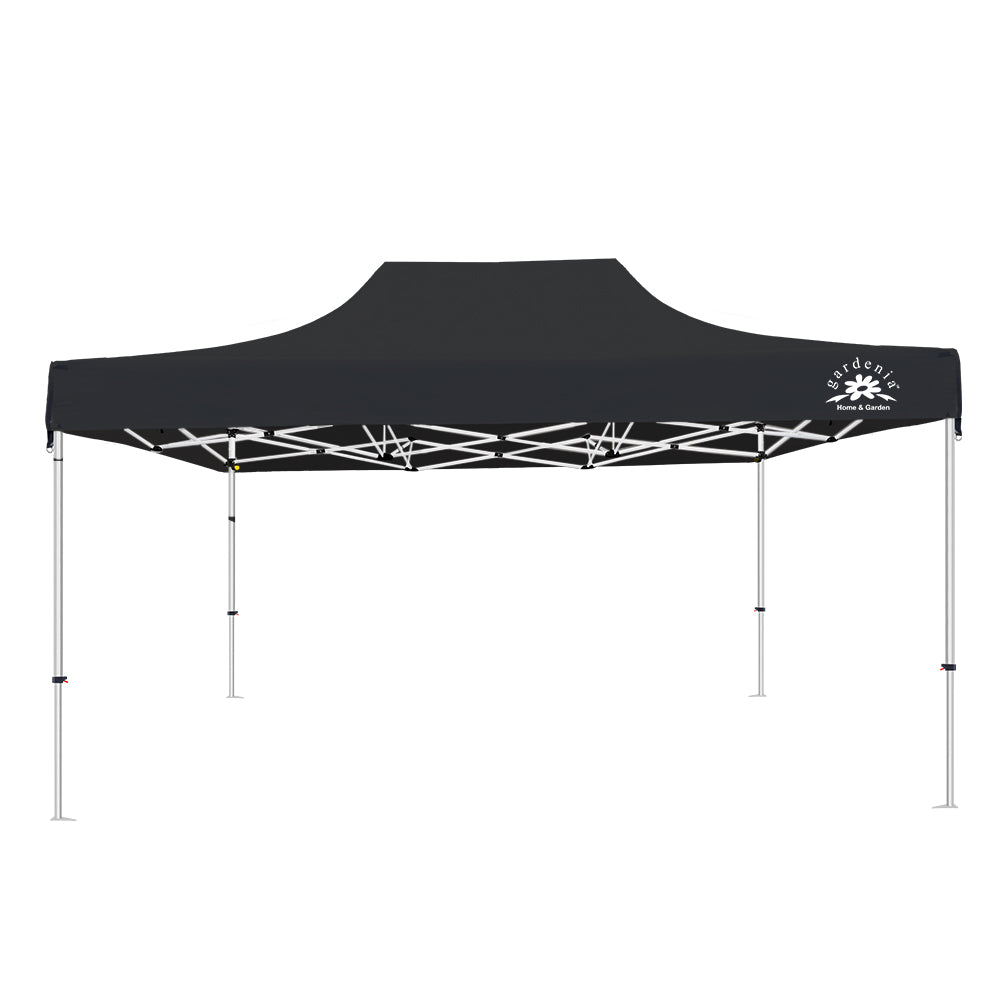 Pop up Canopy Tent Folding Gazebo Elite 10x15 Black