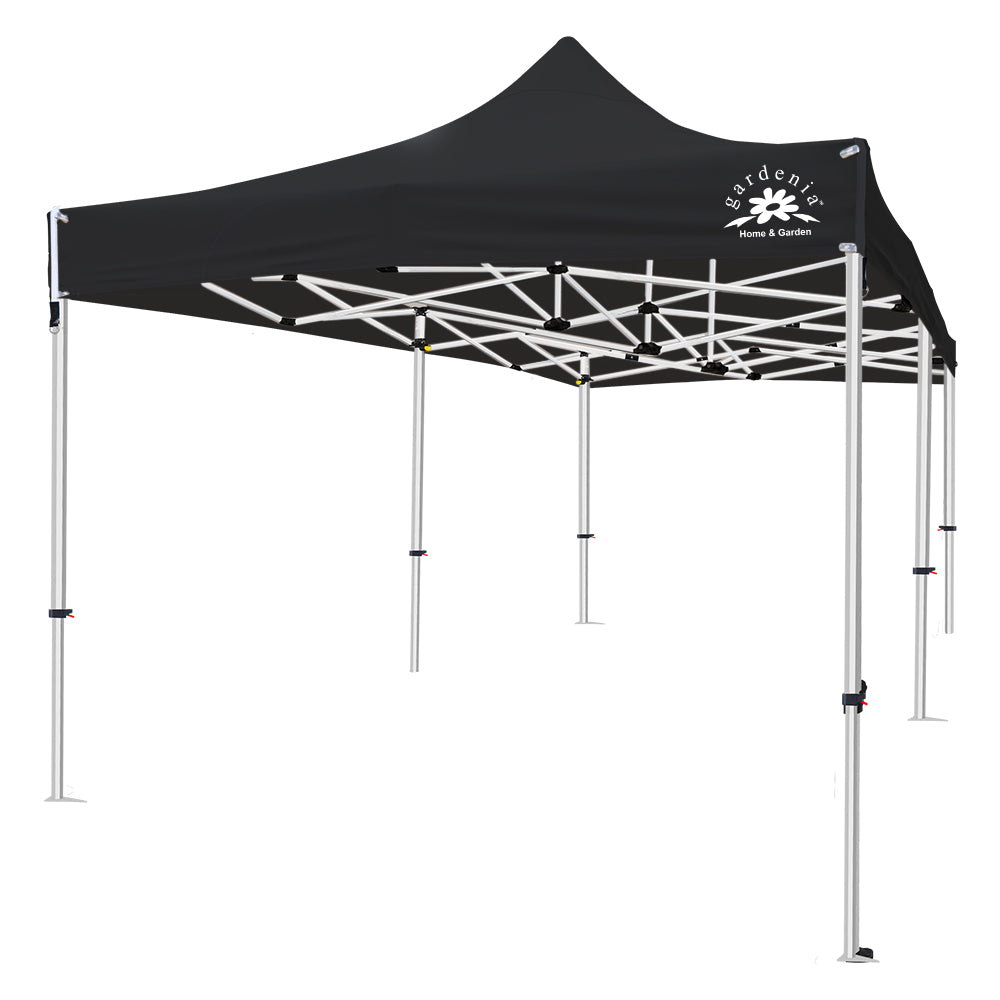 Pop up Canopy Tent Folding Gazebo Elite 10x20 Black