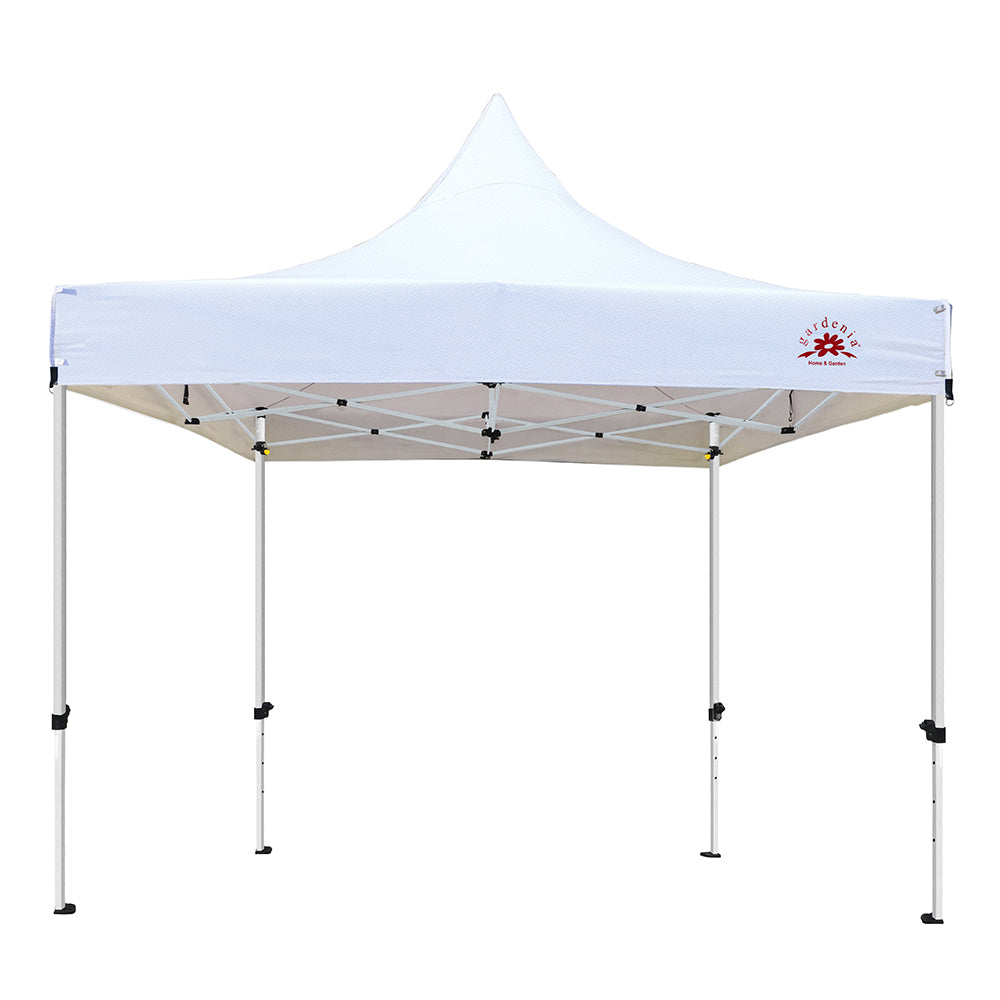 Pop up Canopy Tent Folding Gazebo Deluxe 10x10 White