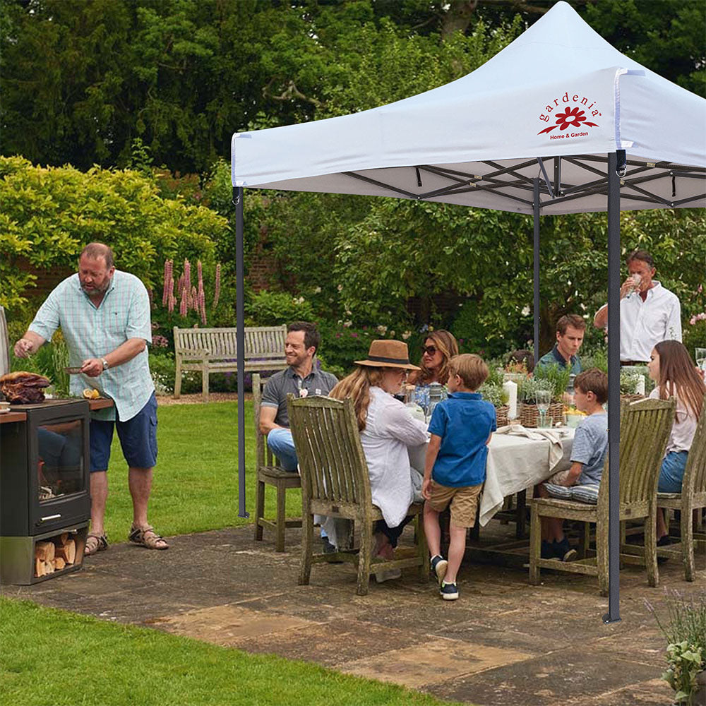 Pop up Canopy Tent Folding Gazebo Commercial 10x10 White