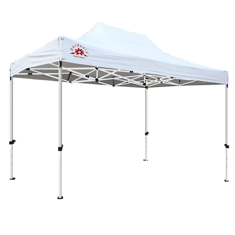 Pop up Canopy Tent Folding Gazebo Deluxe 10x15 White