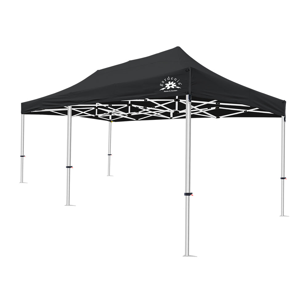 Pop up Canopy Tent Folding Gazebo Deluxe 10x20 Black