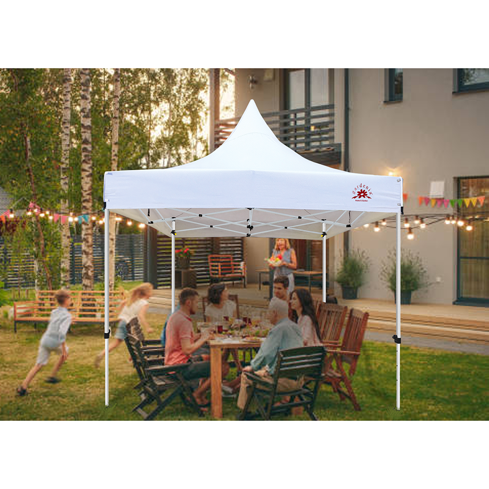 Pop up Canopy Tent Folding Gazebo Deluxe 10x10 Blue