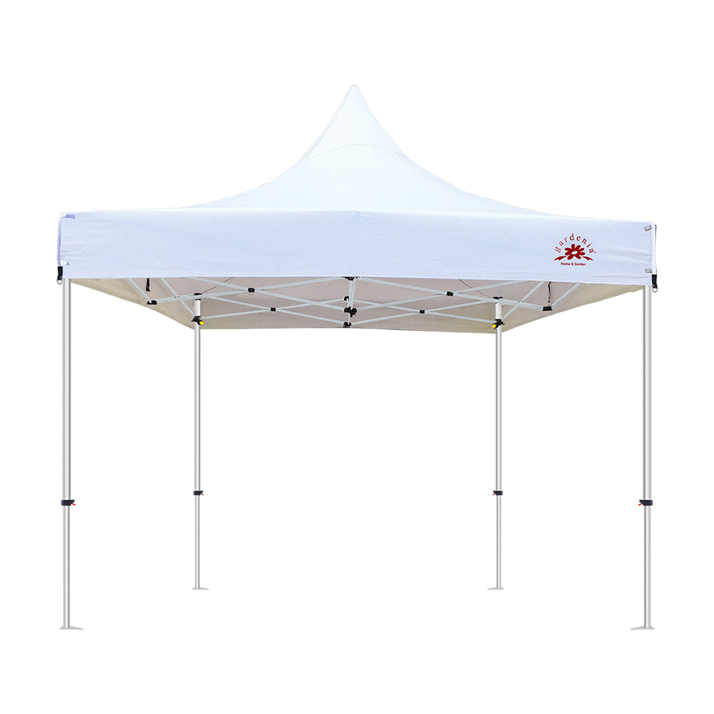 Pop up Canopy Tent Folding Gazebo Elite 10x10 White