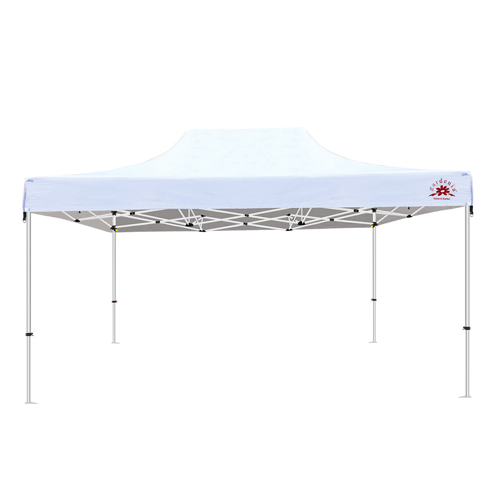 Pop up Canopy Tent Folding Gazebo Elite 10x15 White