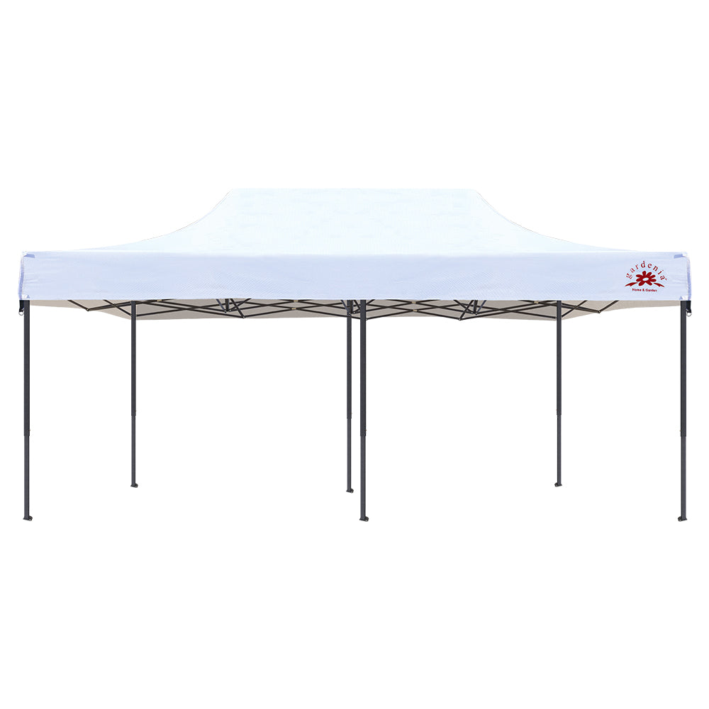 Pop up Canopy Tent Folding Gazebo Commercial 10x20 White