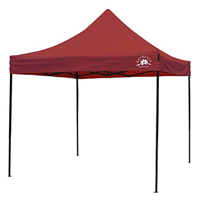 Commercial Popup Gazebo 10x10 Party Tent Folding Canopy Tent with Roller Wheel Carry Bag